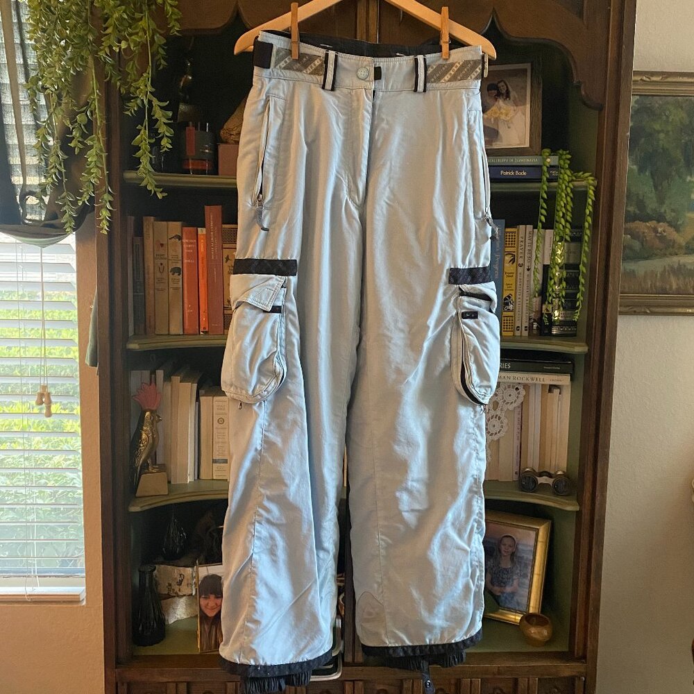 Bonfire Snowboarding Pants Gold Series – Insulated – Light Blue – Women’s small